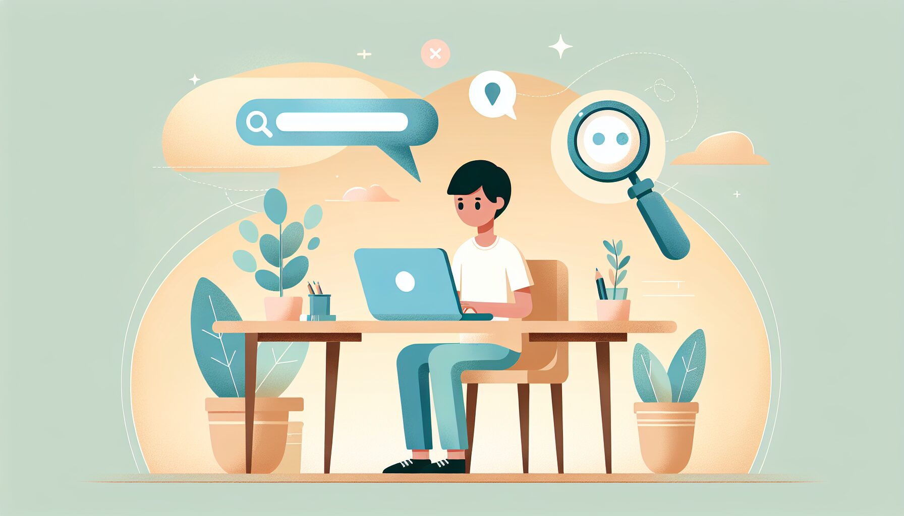 キーワード選定の基本を解説するブログ記事のアイキャッチ画像